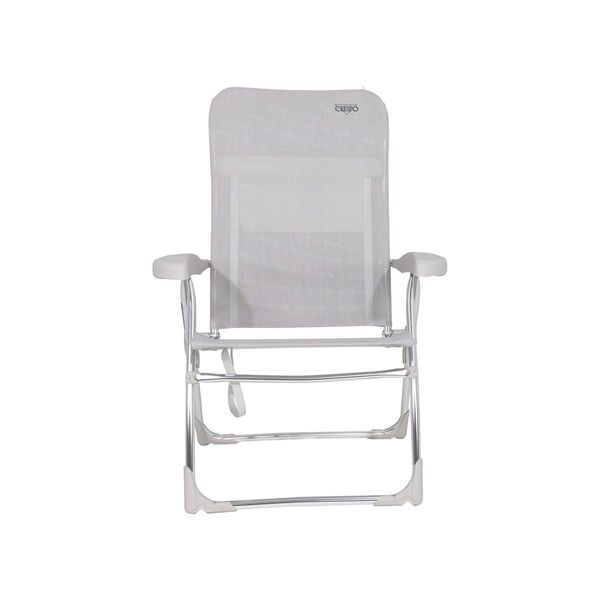 Crespo AL/206 Beach Chair – Light Grey