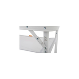 Bo-Camp Pastel Collection Yvoire Folding Camping Table 90 x 60cm – Adjustable Height Suitcase Table