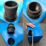 QJ KwiQ Fit Water Outlet Fitting 3/4" Male to 1/2" Female BSP