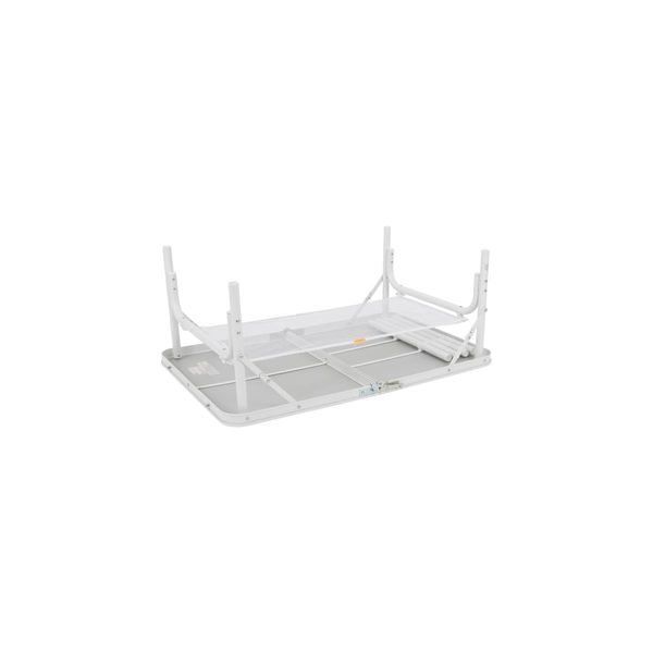 Bo-Camp Pastel Collection Yvoire Folding Camping Table 90 x 60cm – Adjustable Height Suitcase Table
