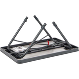 Crespo AP/244-M-89 Camping Table 81 x 53cm – Lightweight Adjustable Folding Table
