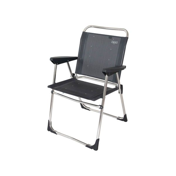 Crespo AL/219 Folding Camping Chair – Dark Grey