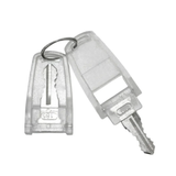 Tambour Shower Door Silver