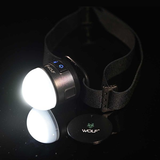 Wolf Outdoors MPL-400 LED Head Torch | 400 Lumen Rechargeable Headlamp