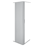 Tambour Shower Door Silver