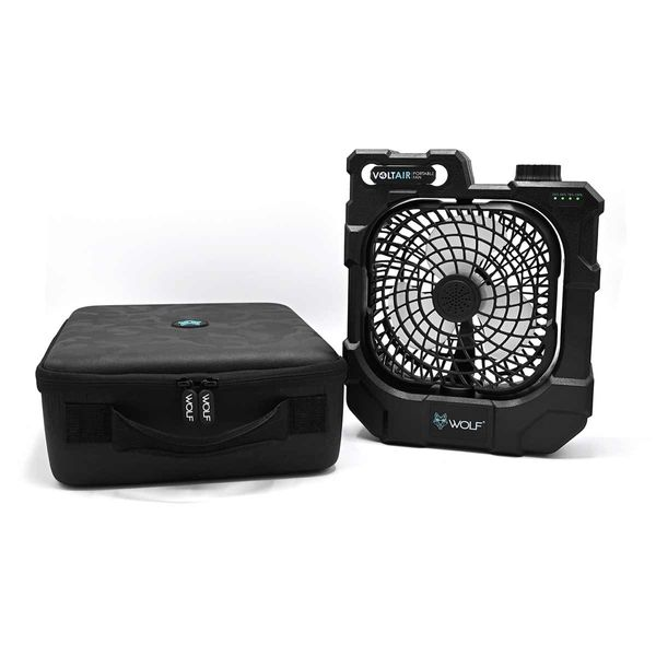 Wolf Outdoors Protective Storage Case for VAPair & VoltAir Fans | Travel & Storage Carry Case