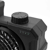 Wolf Outdoors VoltAir 3-in-1 Fan, Light & Power Bank | Rechargeable Camping Cooling Station