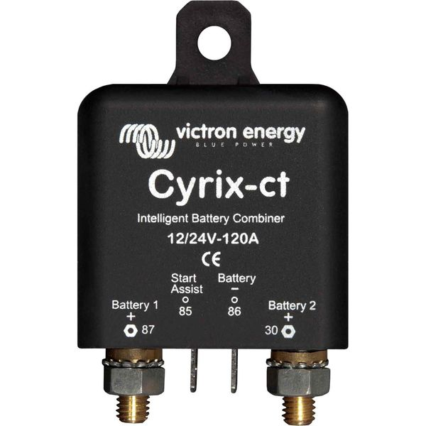 Victron Cyrix Battery Combiner Relay VSR (12V & 24V / 120A)