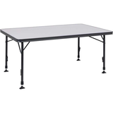 Crespo AP/276-89 Camping Table 140 x 85cm – Premium Adjustable Folding Table for 6 People