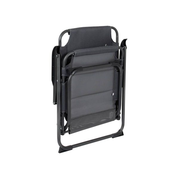 Bo-Camp Chair Copa Rio Air XL Padded Aluminium Grey
