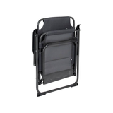 Bo-Camp Chair Copa Rio Air XL Padded Aluminium Grey