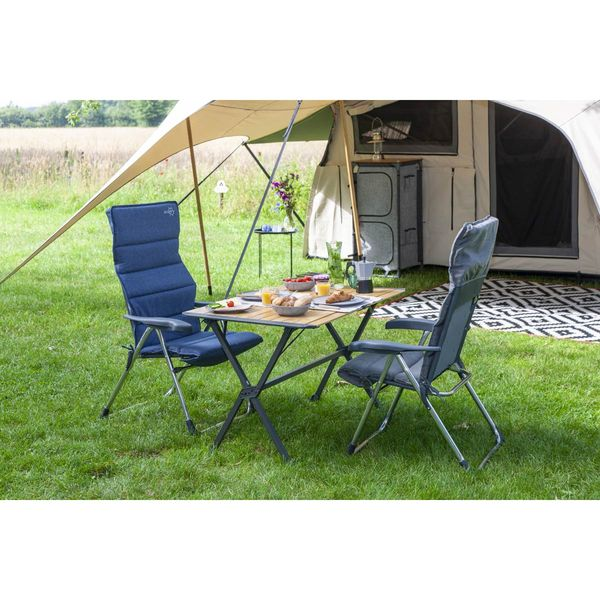 Bo-Camp Urban Collection Maryland Bamboo Camping Table 111 x 72cm – Premium Roll-Up Folding Table