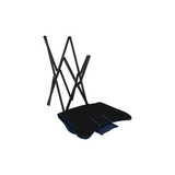 Bo-Camp Industrial Collection Relax Chair Molfat Blue