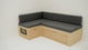L-Shaped Camper Van Bed